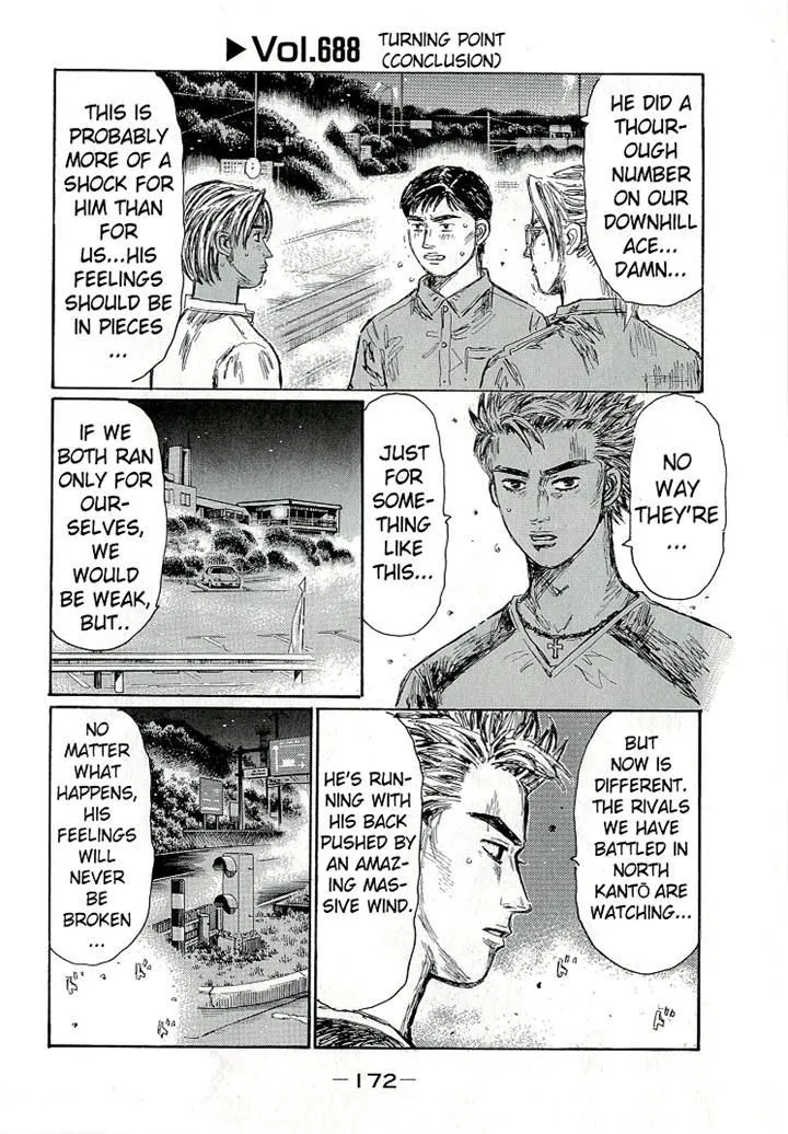 Initial D Chapter 688 page 1 - MangaNelo