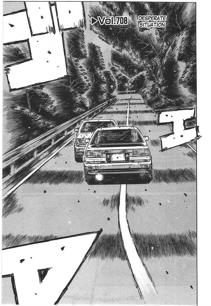 Initial D Chapter 708 page 1 - MangaNelo