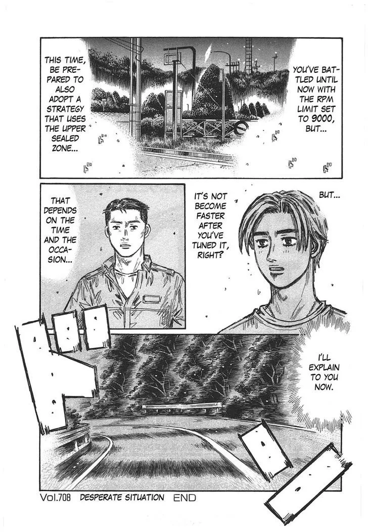 Initial D Chapter 708 page 9 - MangaNelo