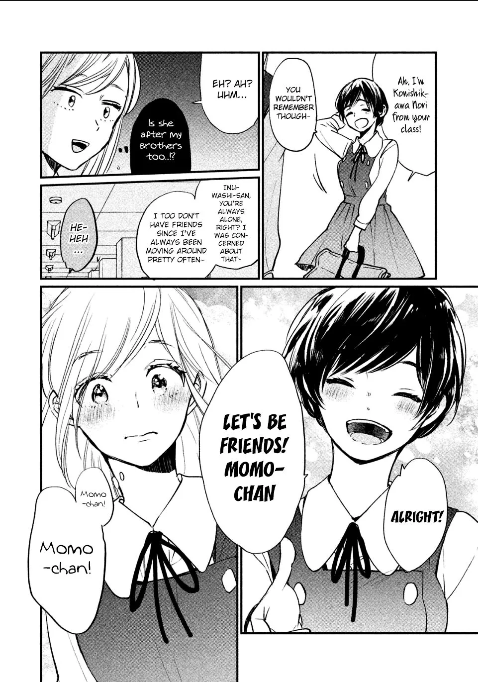 Inuwashi Momo Wa Yuruganai Chapter 3 page 22 - MangaKakalot