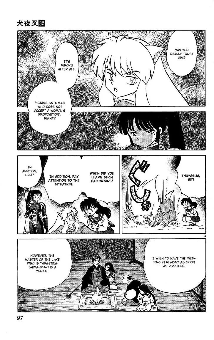 Inuyasha Chapter 344 page 3 - MangaKakalot