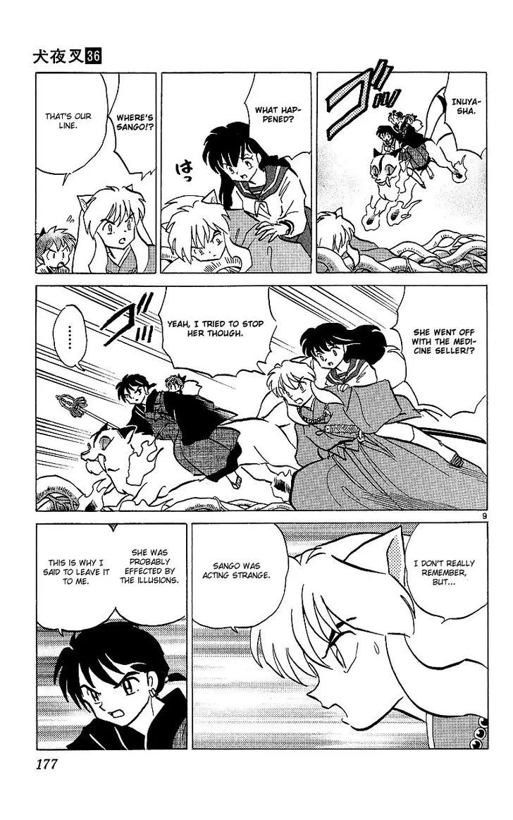 Inuyasha Chapter 358 page 9 - MangaKakalot