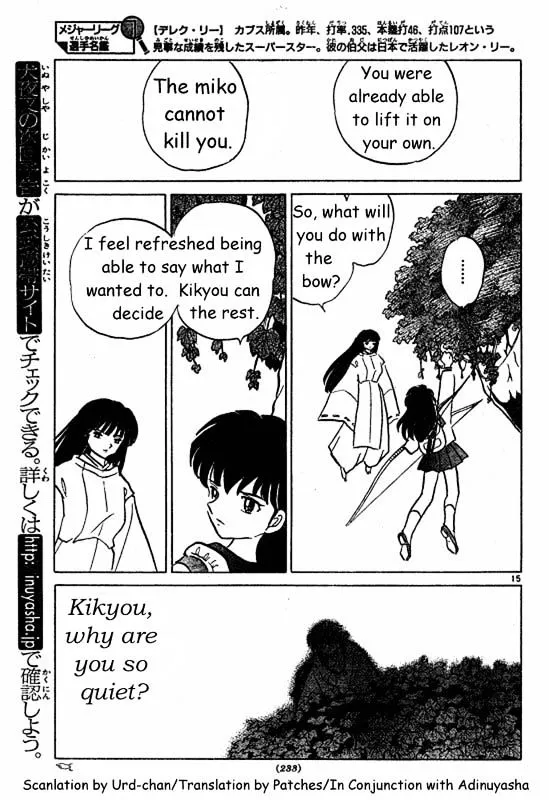 Inuyasha Chapter 458 page 15 - MangaKakalot