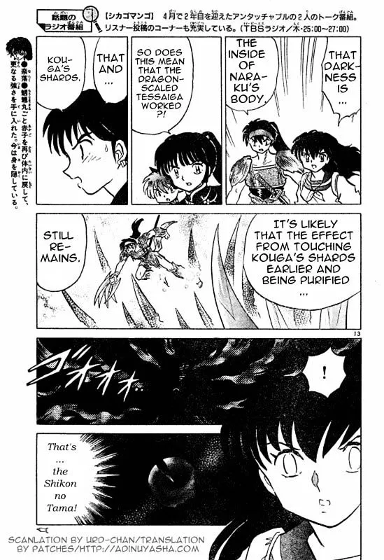 Inuyasha Chapter 461 page 13 - MangaKakalot