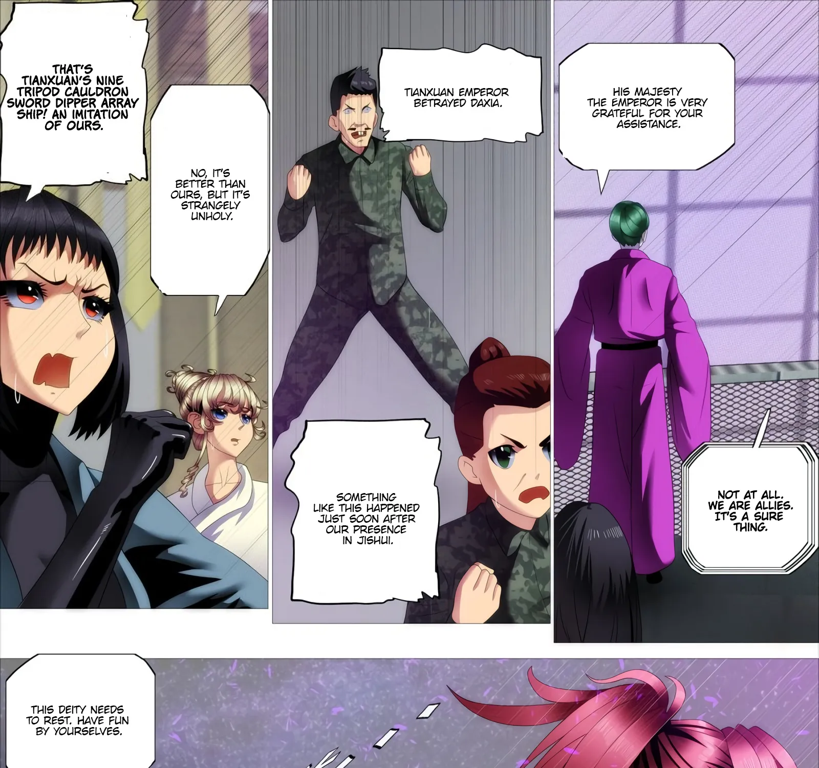 Iron Ladies Chapter 426 page 6 - MangaNato