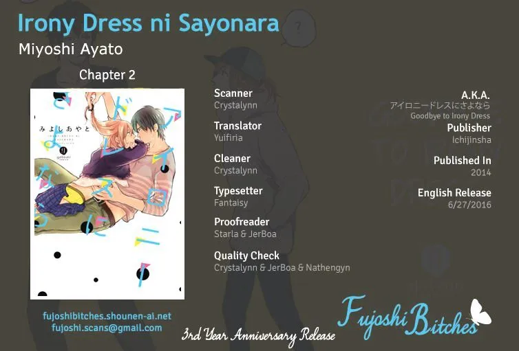 Irony Dress ni Sayonara Chapter 2 page 1 - MangaKakalot