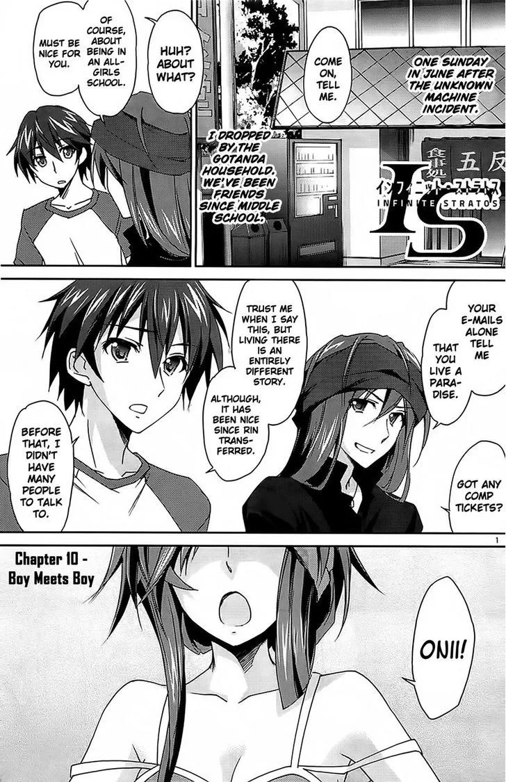 Is (Yuuki Homura) Chapter 10 page 2 - MangaNato