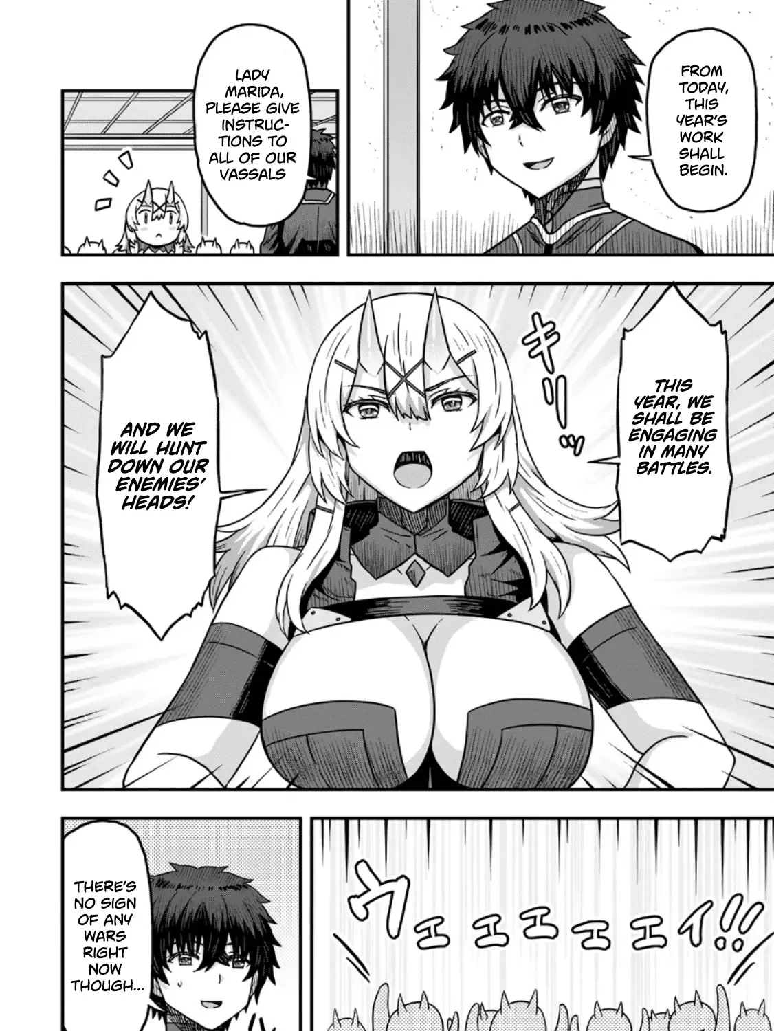 Isekai Saikyou No Yome Desu Ga, Yoru No Tatakai Wa Ore No Hou Ga Tsuyoi You Desu ~Chiryaku O Ikashite Nariagaru Harem Senki~ Chapter 10 page 3 - MangaNato