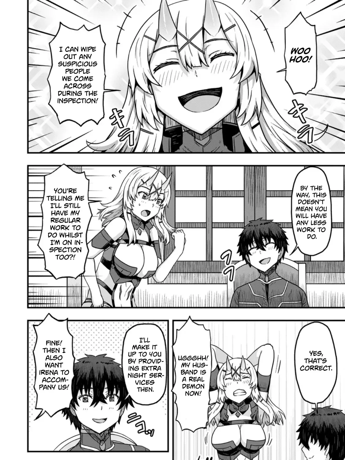 Isekai Saikyou No Yome Desu Ga, Yoru No Tatakai Wa Ore No Hou Ga Tsuyoi You Desu ~Chiryaku O Ikashite Nariagaru Harem Senki~ Chapter 10 page 27 - MangaNato