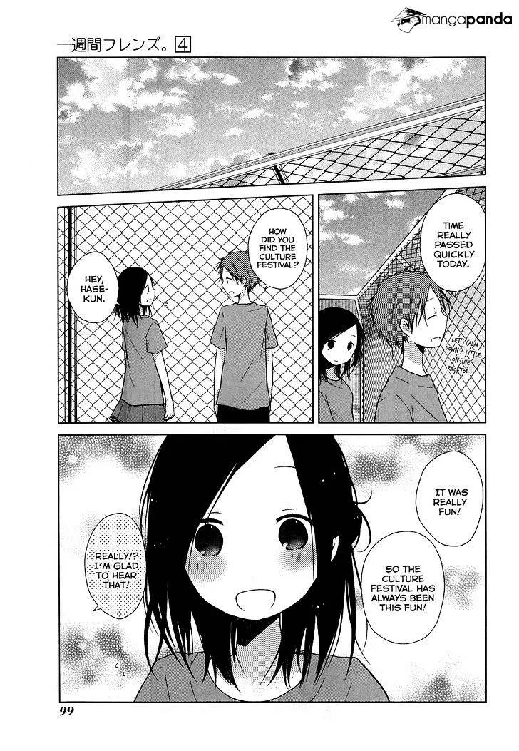 Isshuukan Friends Chapter 20 page 21 - MangaKakalot