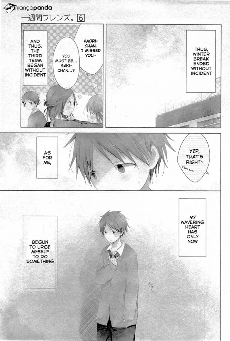 Isshuukan Friends Chapter 31 page 1 - MangaKakalot