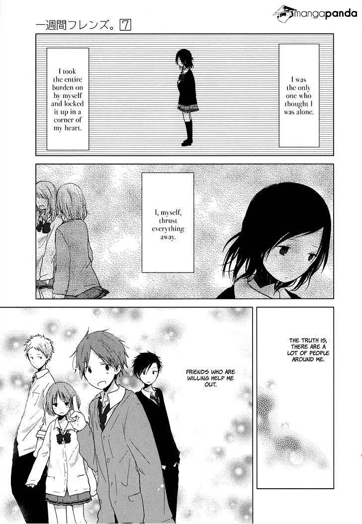 Isshuukan Friends Chapter 36 page 27 - MangaKakalot