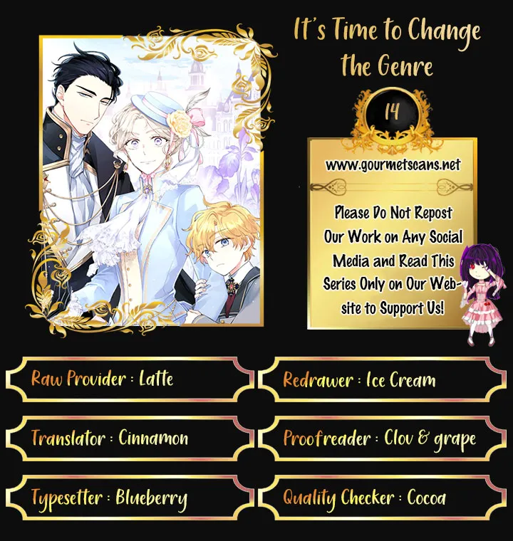 It’S Time To Change The Genre Chapter 14 page 1 - MangaKakalot