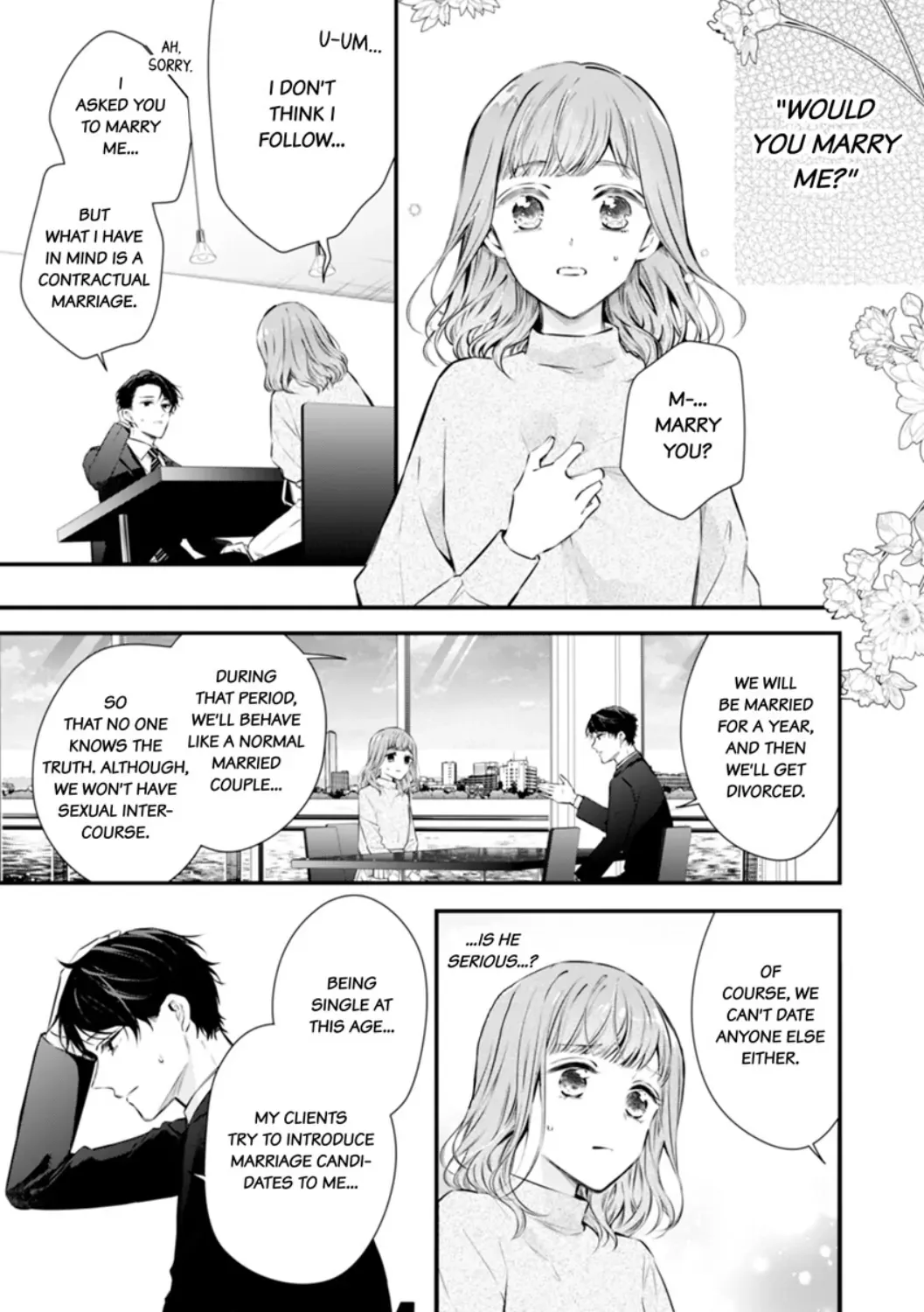 Itsuwari No Ai ~ Keiyaku Kon No Danna-Sama Wa Amasugiru Chapter 3 page 4 - Mangabat