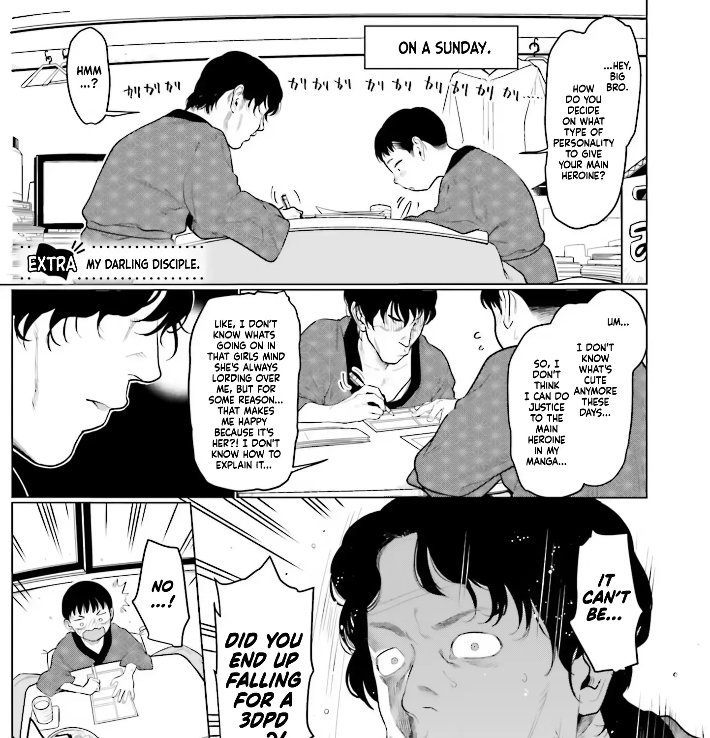 JC Sasha-chan to Classmate Otaku-kun (Webcomic) Chapter 21.5 page 1 - MangaNato