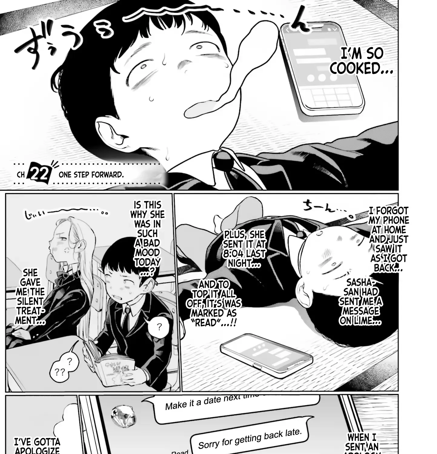 JC Sasha-chan to Classmate Otaku-kun (Webcomic) Chapter 22 page 1 - MangaNato