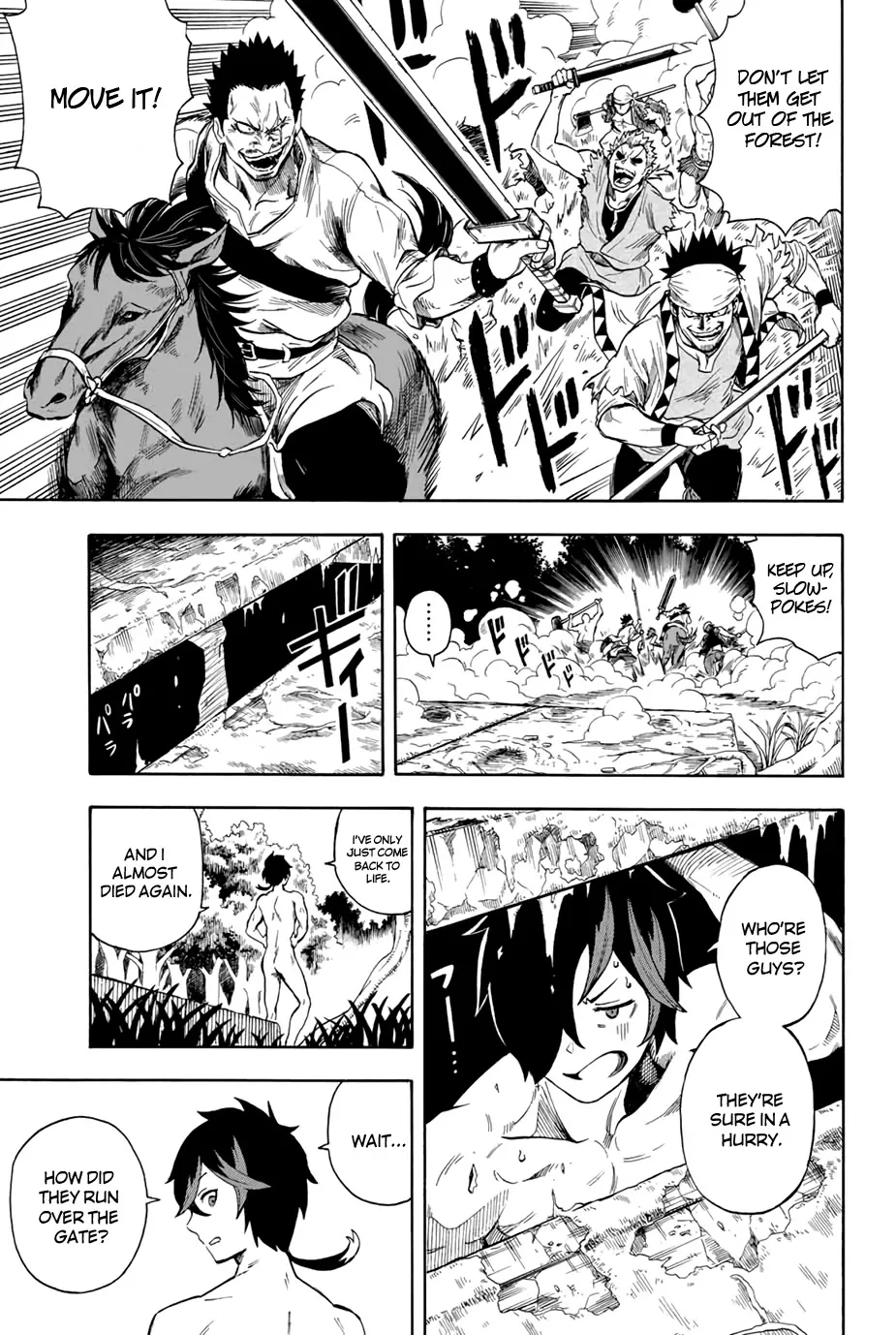 Jigoku No Gouka De Yaka Re Tsuzuketa Shounen. Saikyou No Honou Tsukai To Natte Fukkatsu Suru. Chapter 1.2 page 1 - MangaNelo