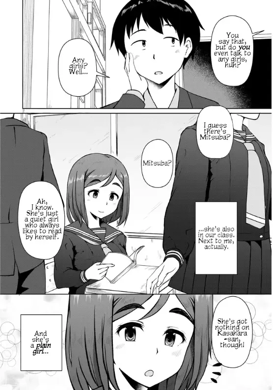 Jimiko na Mitsuba-san ga Boku wo Yuuwaku Suru Chapter 1 page 2 - MangaKakalot