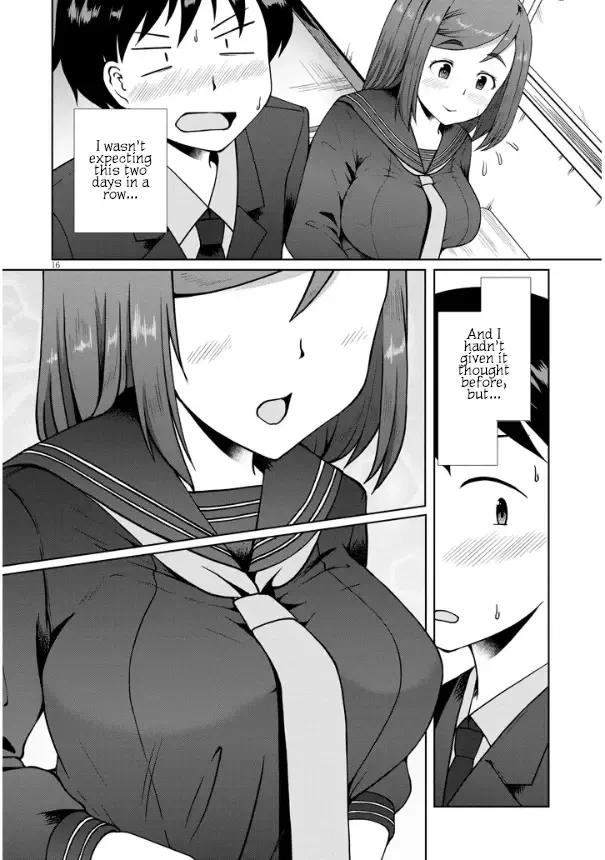 Jimiko na Mitsuba-san ga Boku wo Yuuwaku Suru Chapter 1 page 16 - MangaKakalot