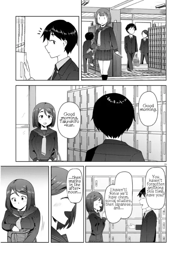 Jimiko na Mitsuba-san ga Boku wo Yuuwaku Suru Chapter 1 page 19 - MangaKakalot