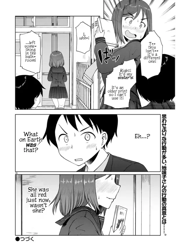 Jimiko na Mitsuba-san ga Boku wo Yuuwaku Suru Chapter 1 page 36 - MangaKakalot