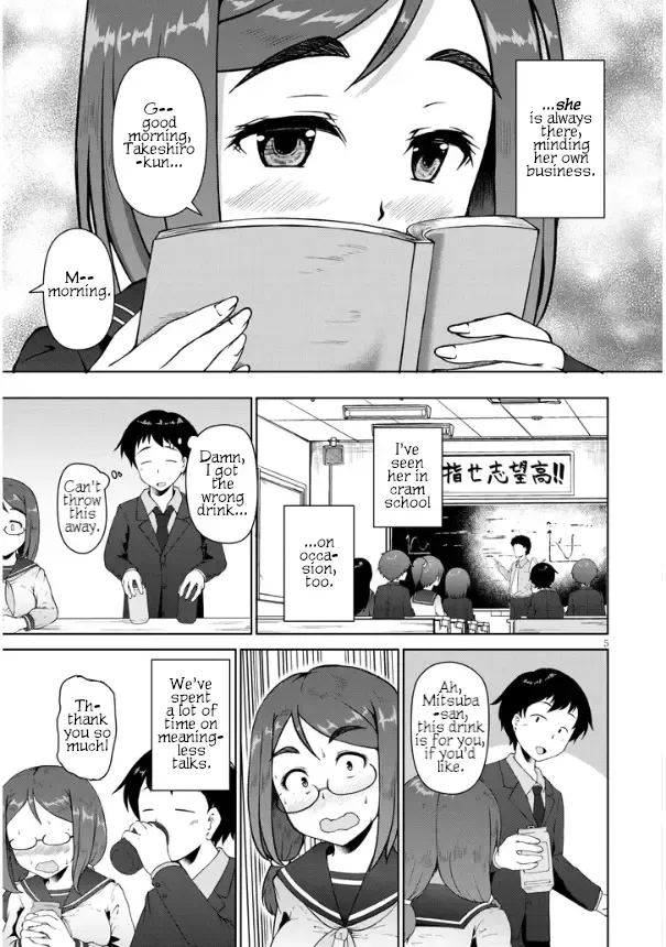 Jimiko na Mitsuba-san ga Boku wo Yuuwaku Suru Chapter 1 page 5 - MangaKakalot