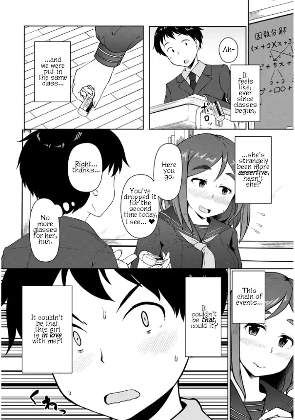 Jimiko na Mitsuba-san ga Boku wo Yuuwaku Suru Chapter 1 page 6 - MangaKakalot