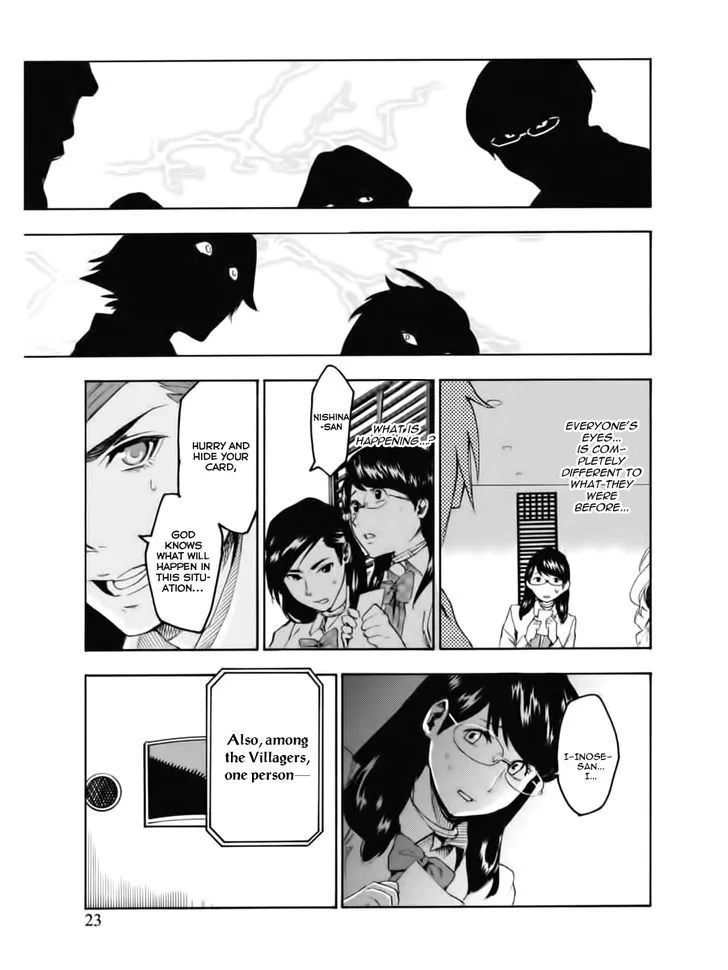 Jinrou Game Chapter 1 page 25 - MangaNato