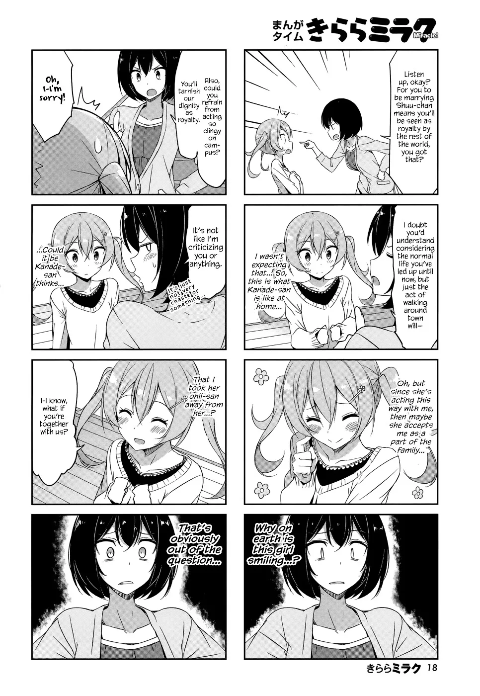 Joukamachi no Dandelion Chapter 31 page 10 - MangaNato