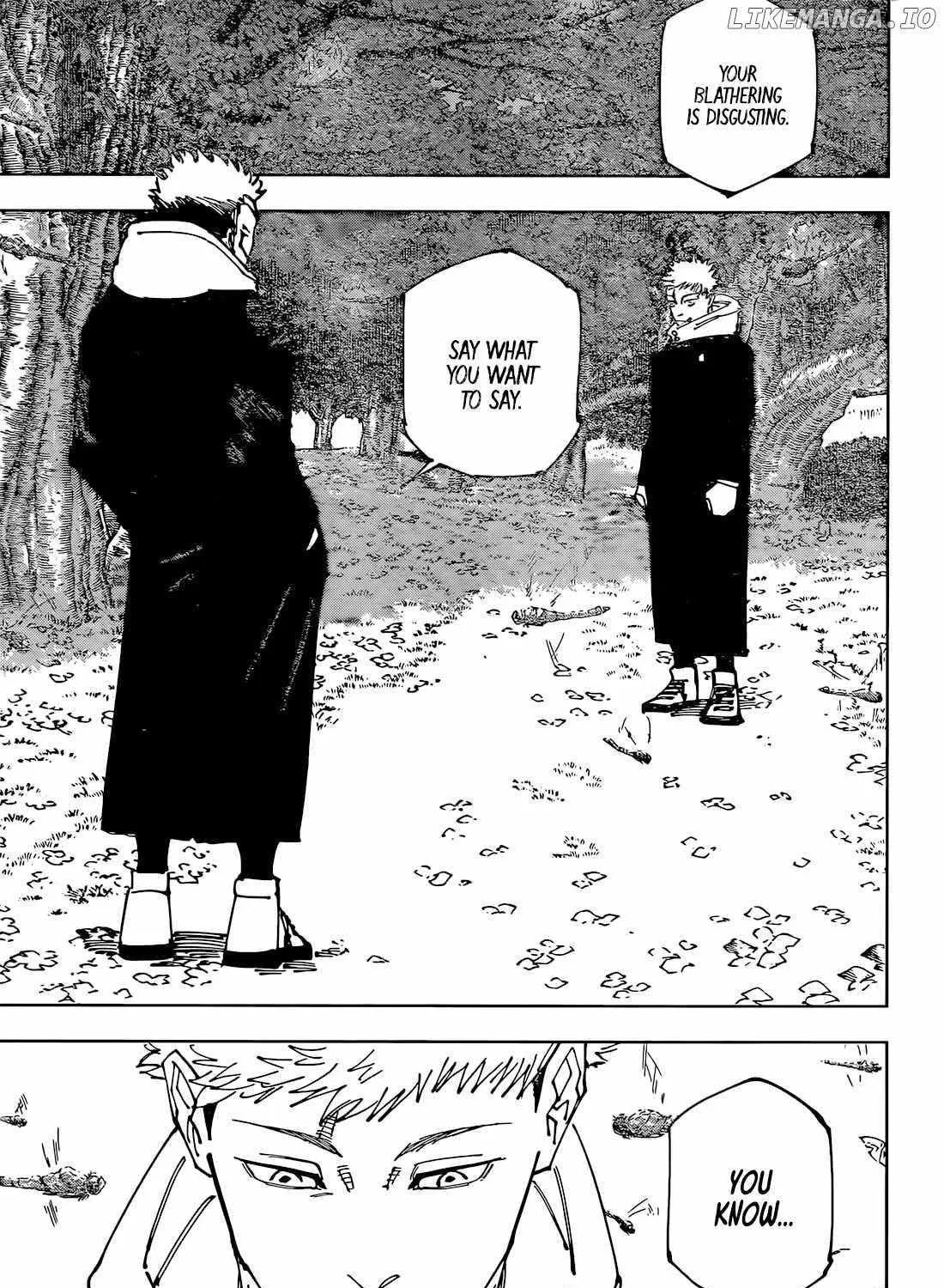 Jujutsu Kaisen Chapter 265 page 23 - MangaNato