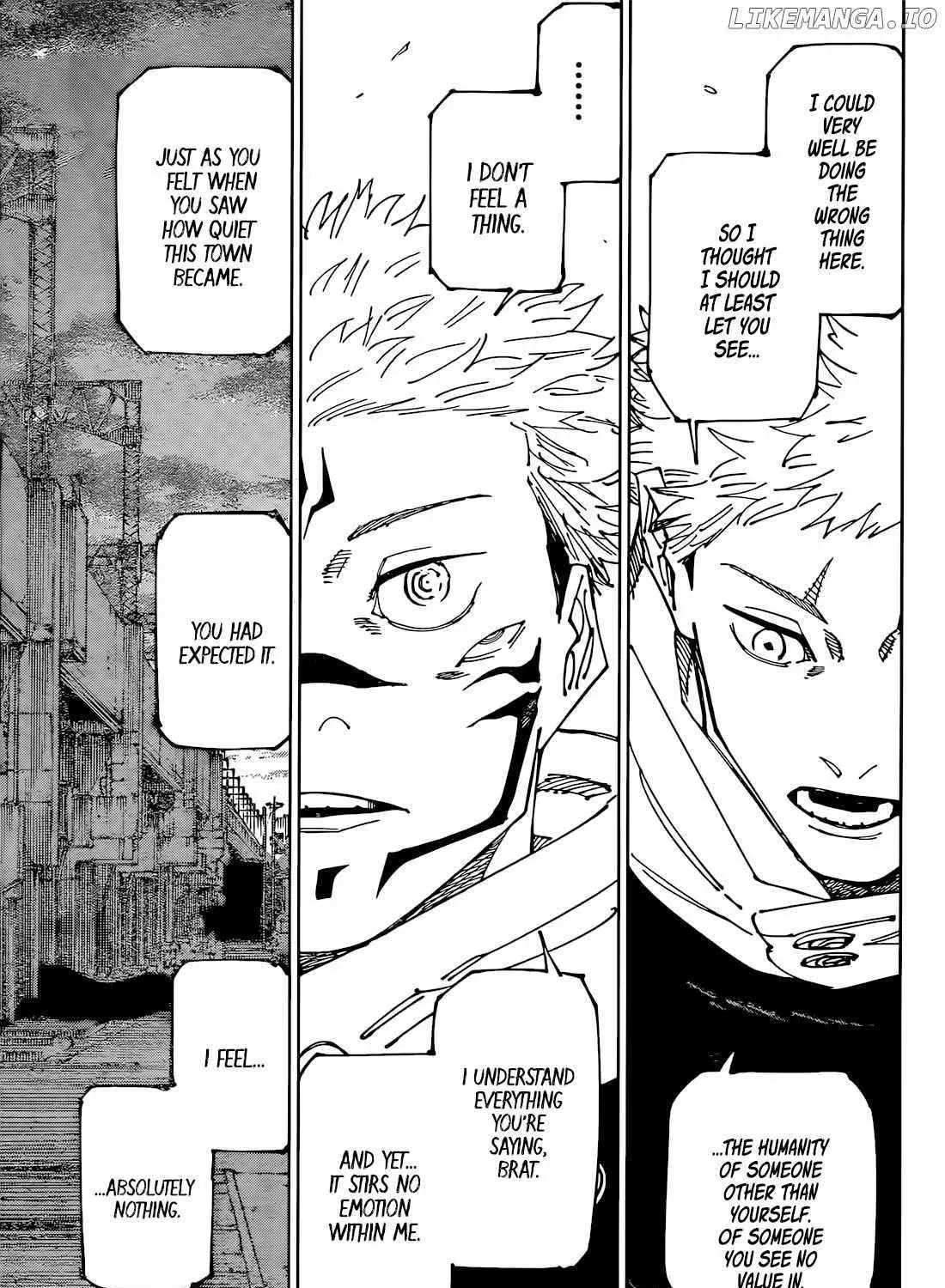 Jujutsu Kaisen Chapter 265 page 31 - MangaNato