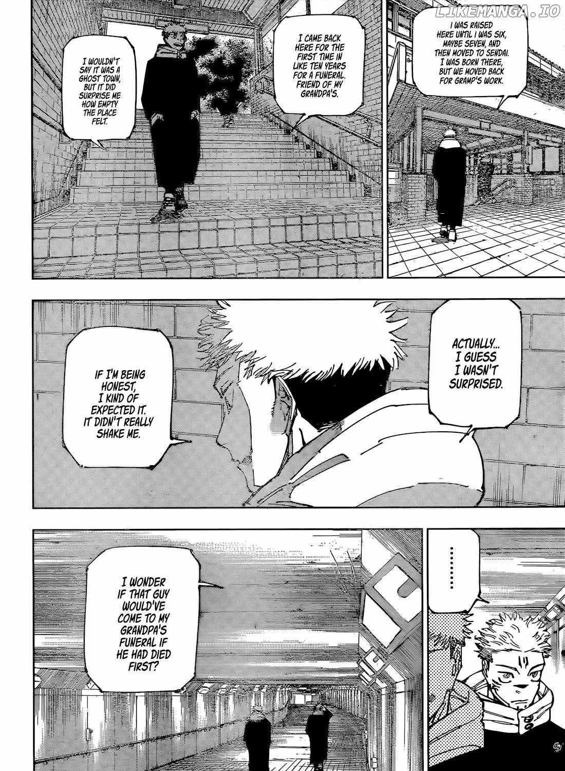 Jujutsu Kaisen Chapter 265 page 5 - MangaNato