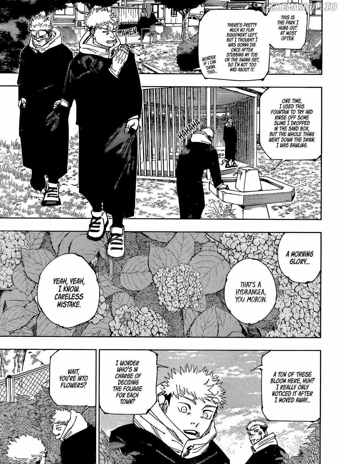 Jujutsu Kaisen Chapter 265 page 7 - MangaNato