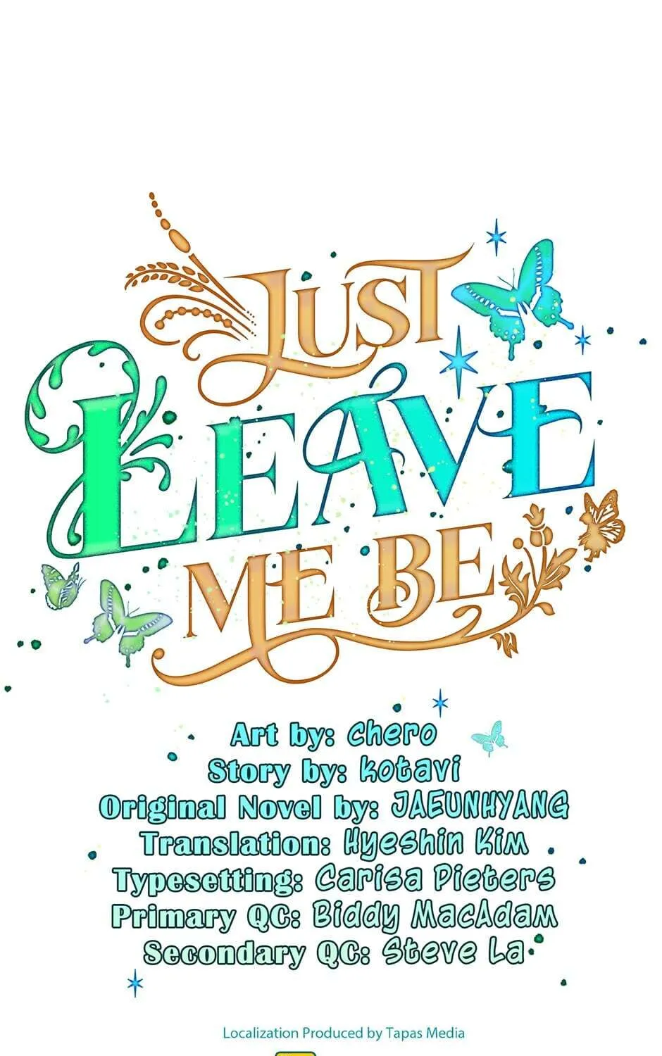 Just Leave Me Be Chapter 9 page 1 - MangaKakalot