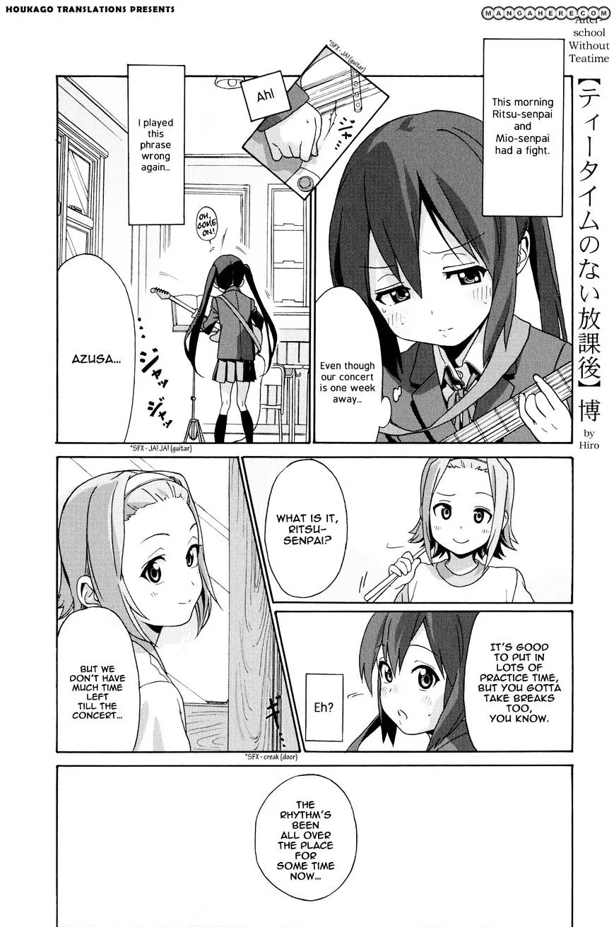 K-ON! Anthology Comic Chapter 4.299999999999999 page 1 - MangaKakalot