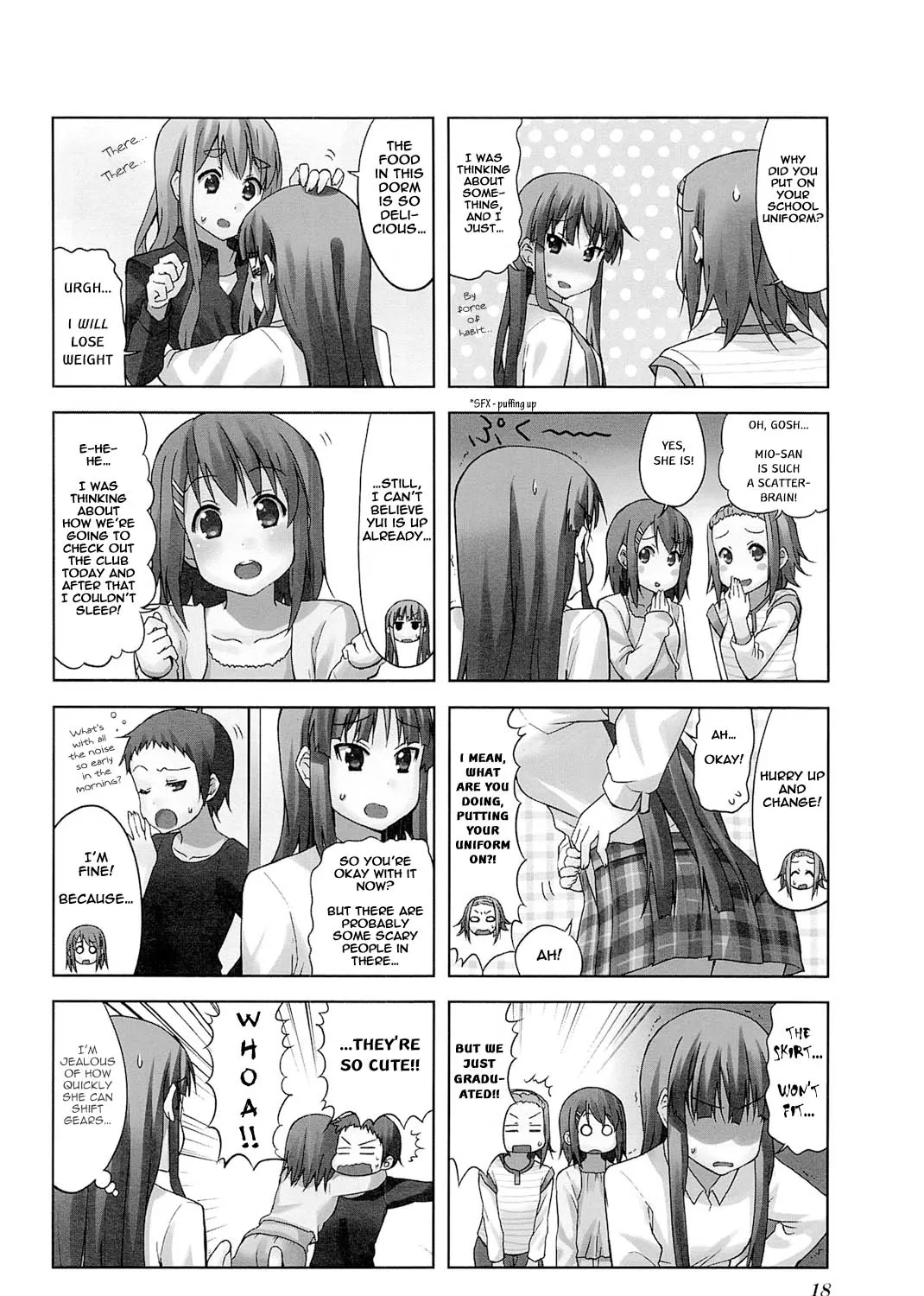 K-ON! College Chapter 3 page 7 - MangaKakalot