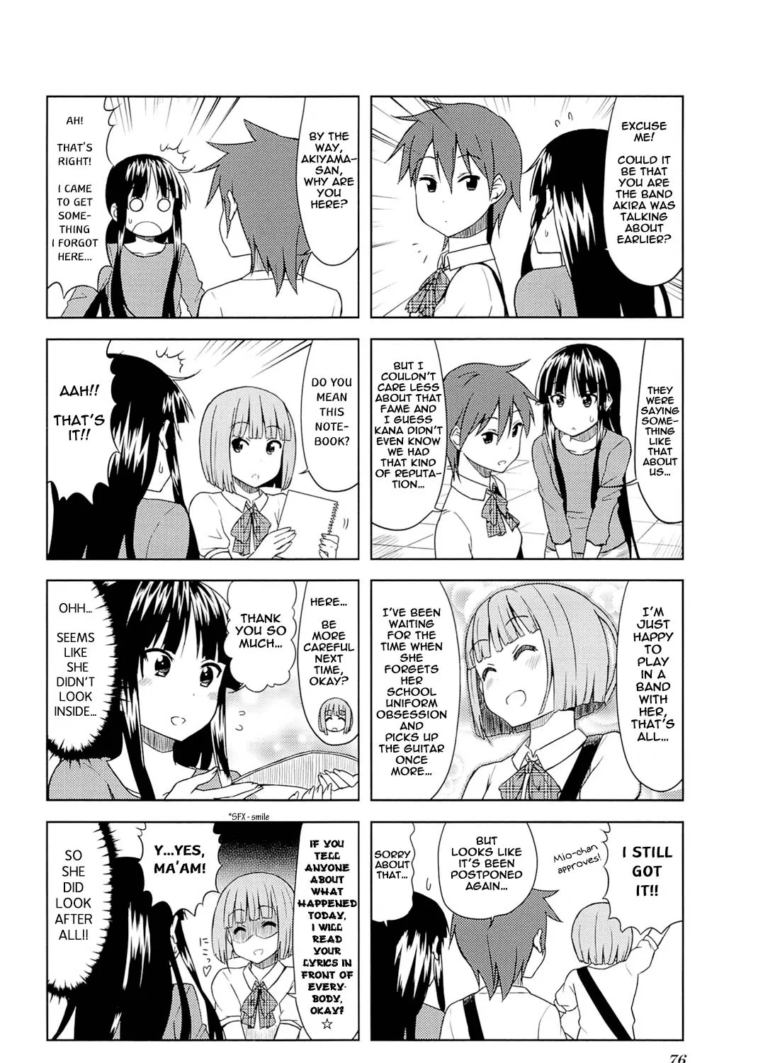 K-ON! College Chapter 9 page 15 - MangaKakalot