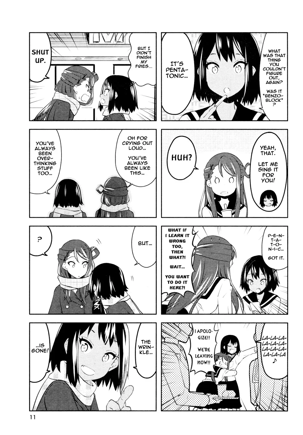 K-ON! Shuffle Chapter 11 page 7 - MangaNato