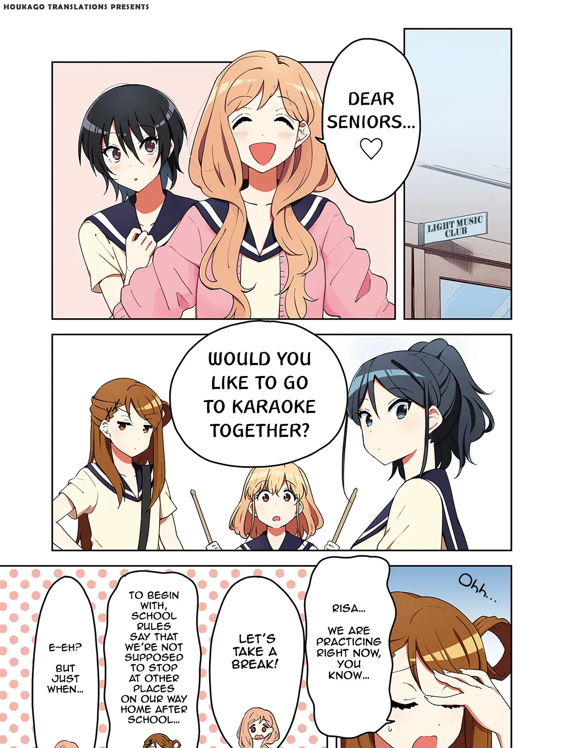 K-ON! Shuffle Chapter 29.5 page 1 - MangaKakalot