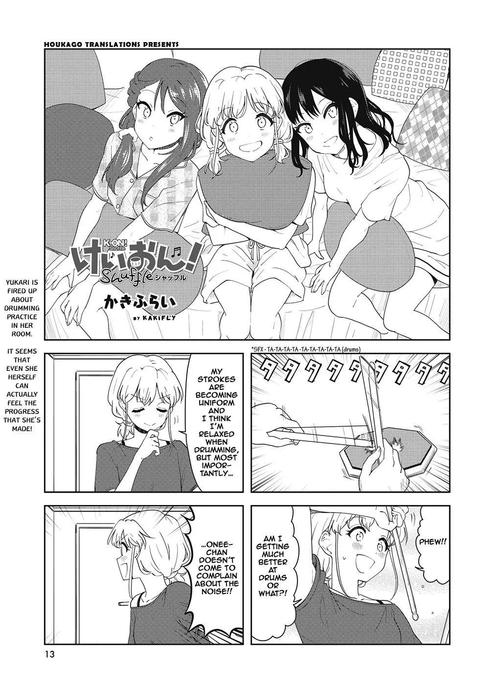 K-ON! Shuffle Chapter 43 page 1 - MangaKakalot