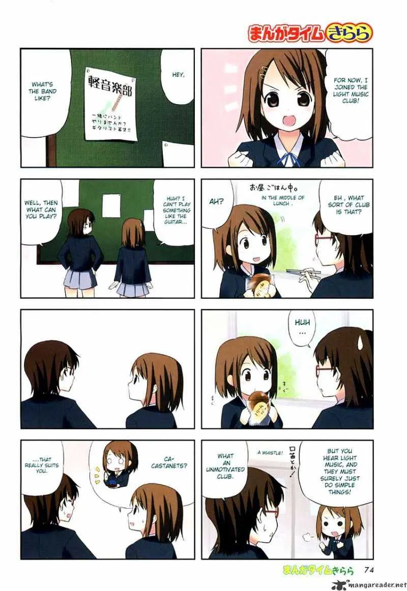 K-ON! Chapter 1 page 3 - MangaNato