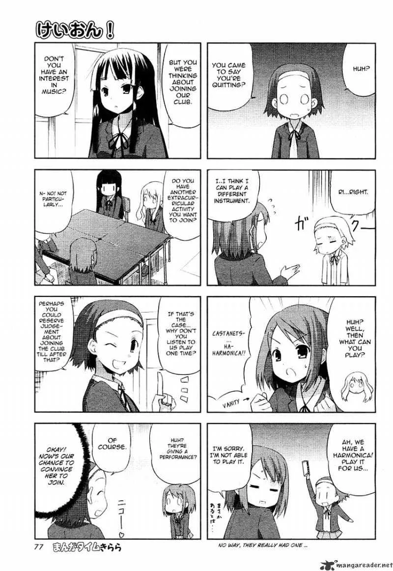 K-ON! Chapter 1 page 6 - MangaNato