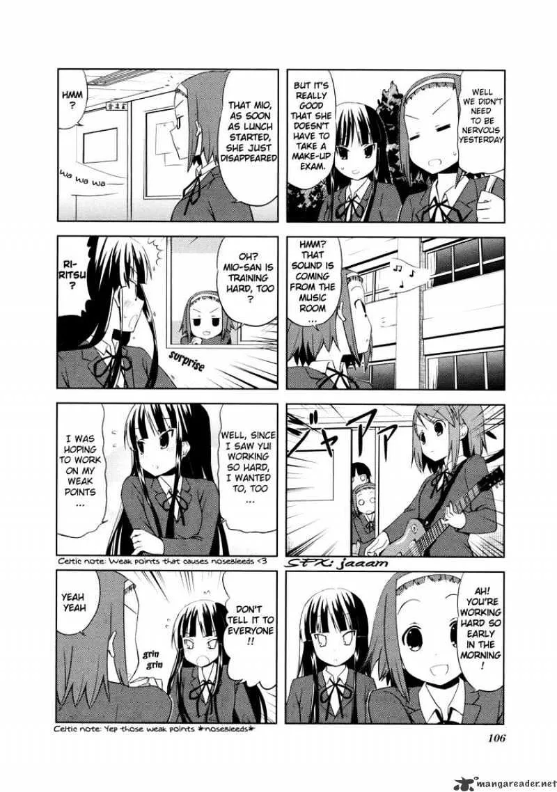 K-ON! Chapter 12 page 6 - MangaNato