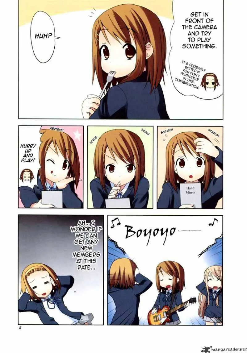 K-ON! Chapter 14 page 4 - MangaNato