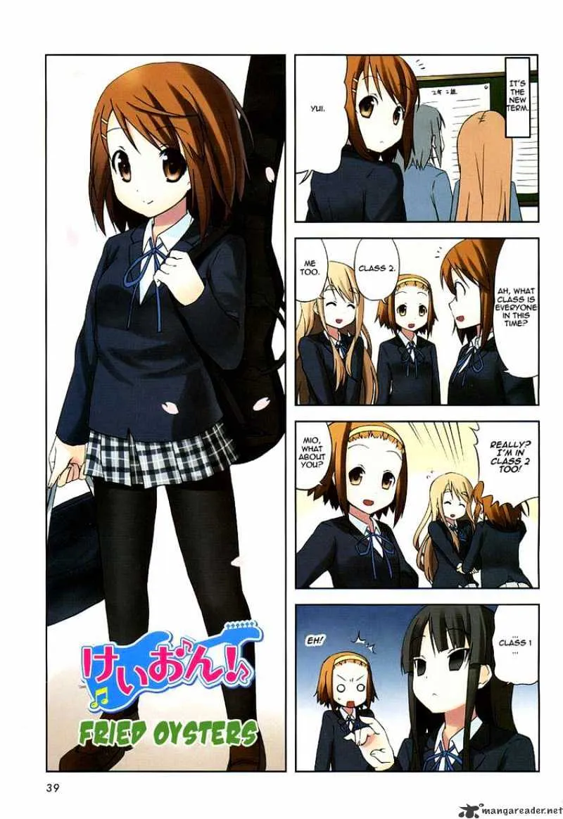 K-ON! Chapter 15 page 1 - MangaNato