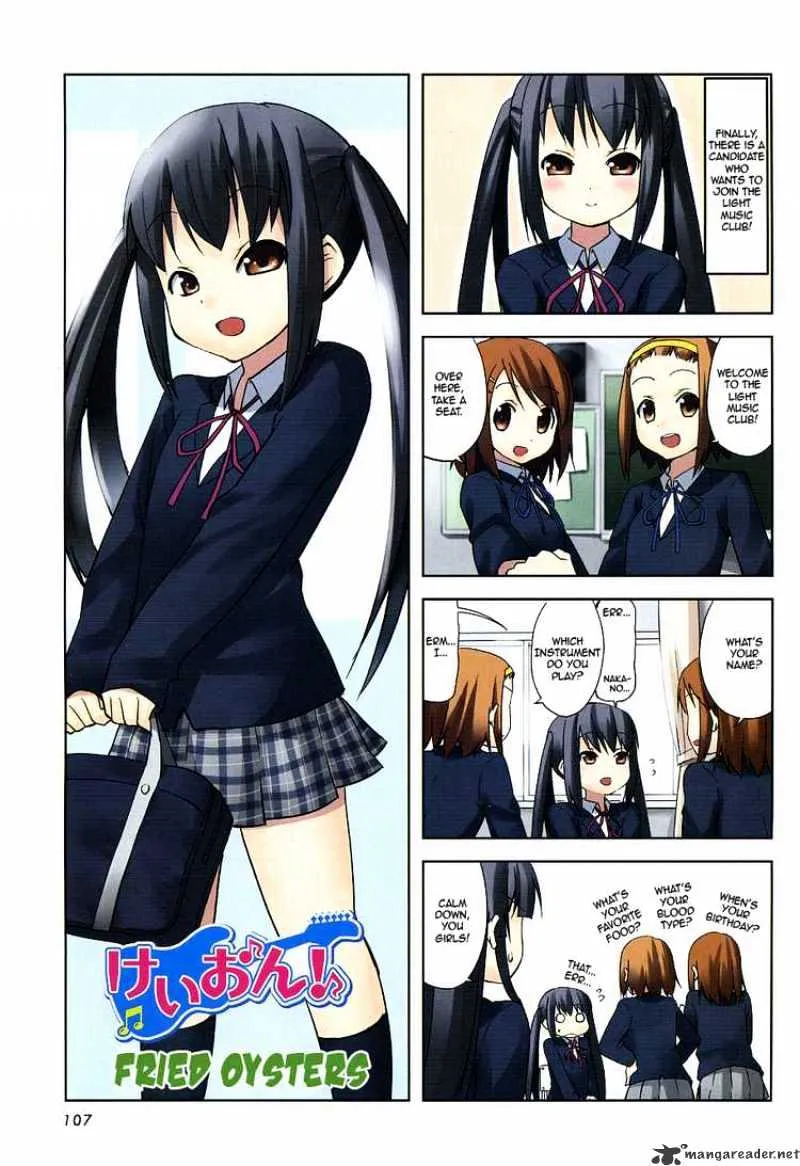 K-ON! Chapter 16 page 1 - MangaNato