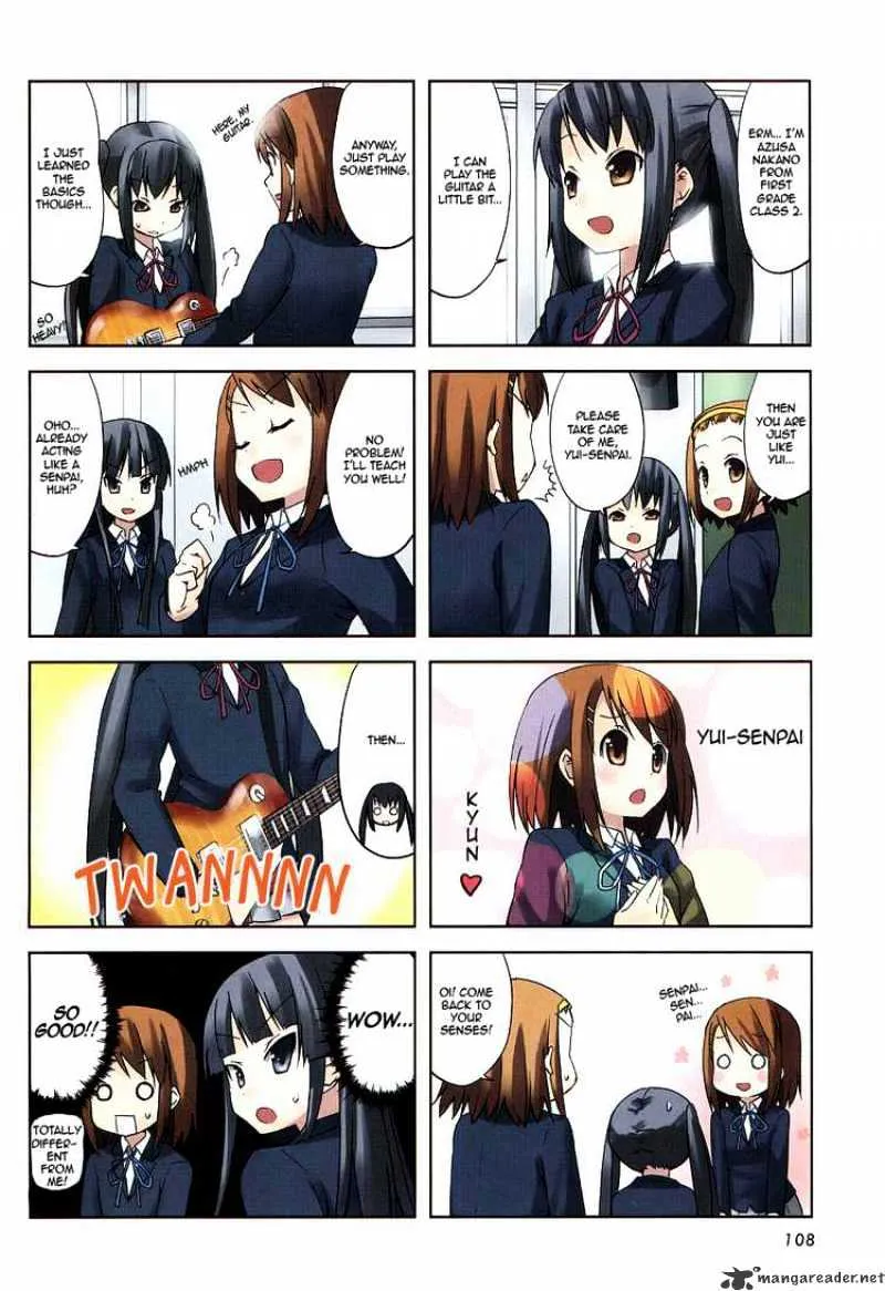 K-ON! Chapter 16 page 2 - MangaNato