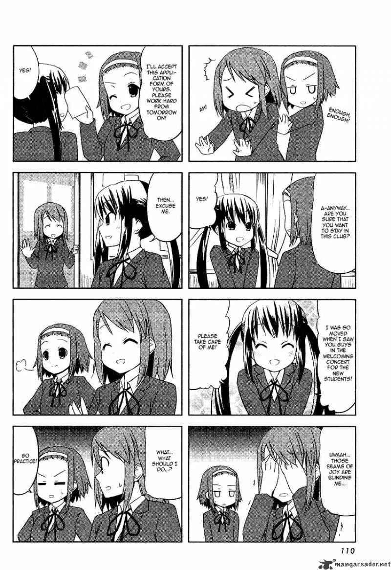 K-ON! Chapter 16 page 4 - MangaNato