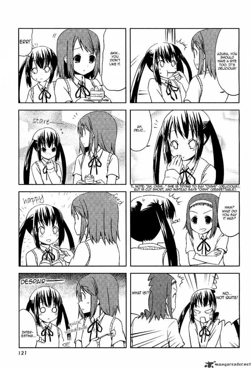 K-ON! Chapter 17 page 3 - MangaNato