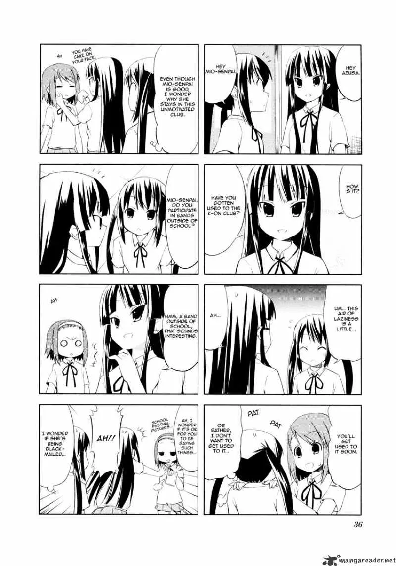 K-ON! Chapter 18 page 4 - MangaNato